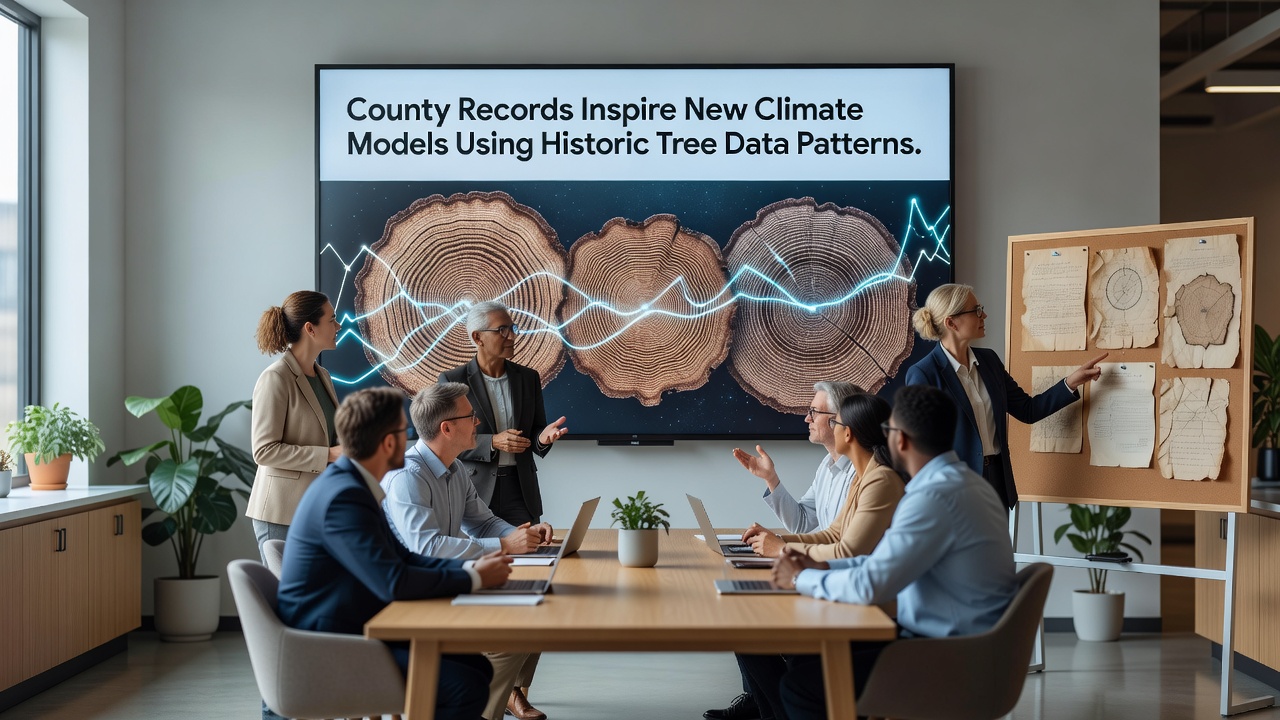 Historic Tree Data from County Records Powers New Climate Modeling Approaches